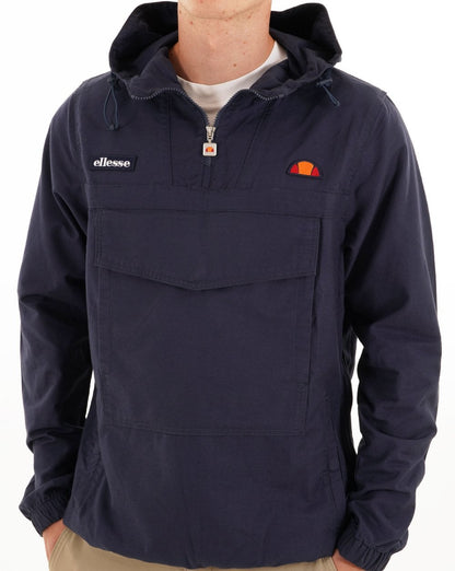 Ellesse Mont Canvas Overhead Jacket Navy