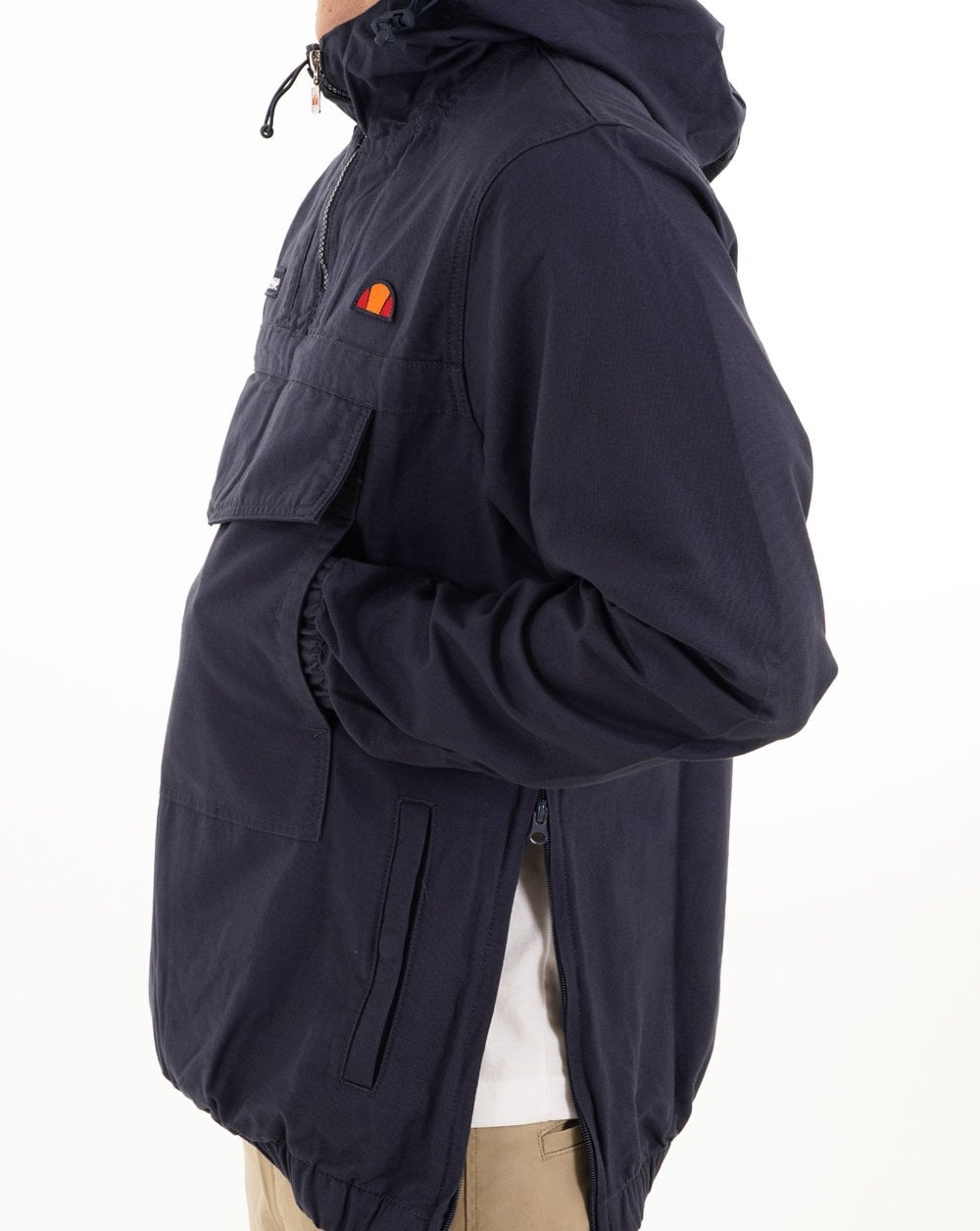 Ellesse Mont Canvas Overhead Jacket Navy