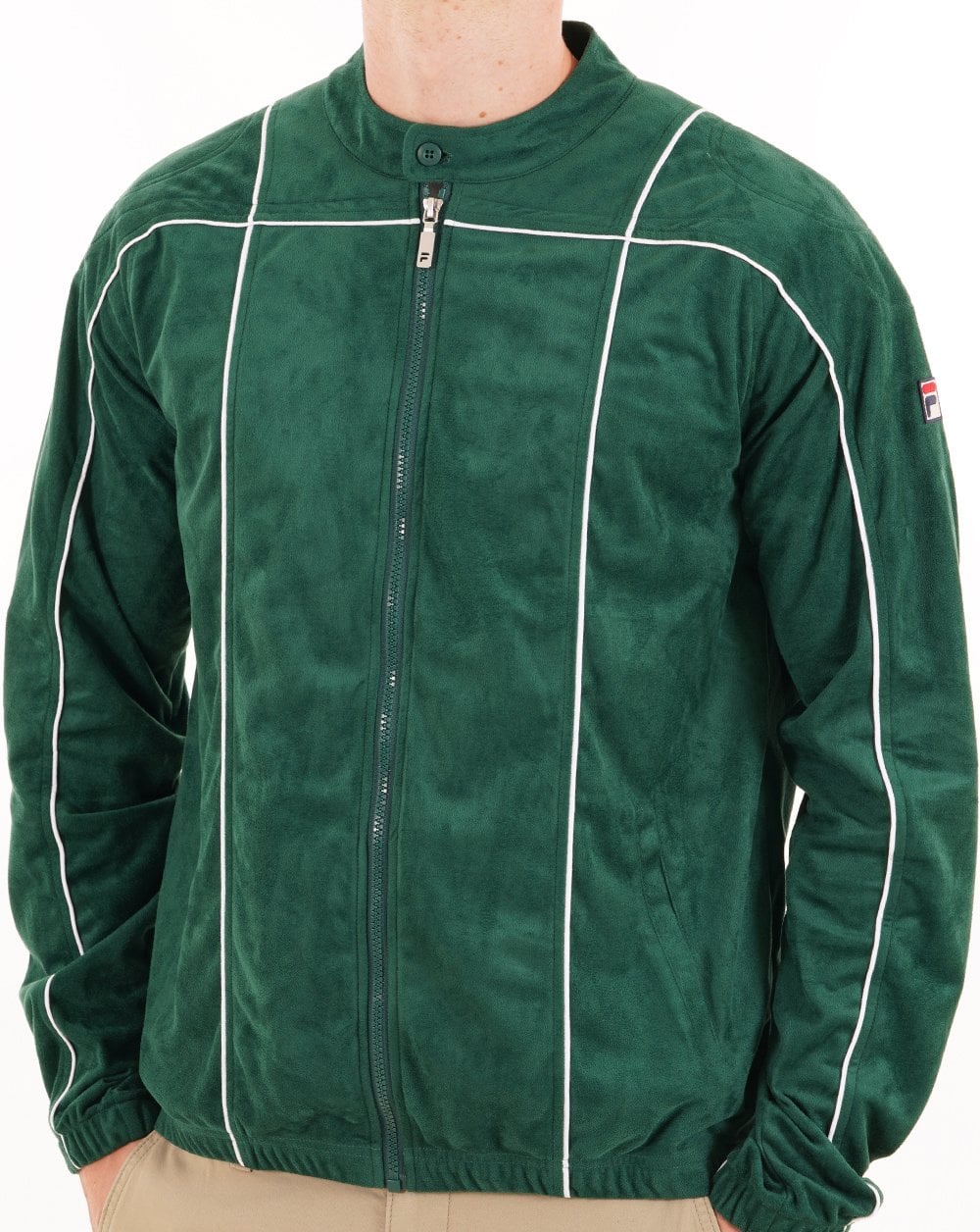 Fila Vintage Terrinda Track Top Deep Green