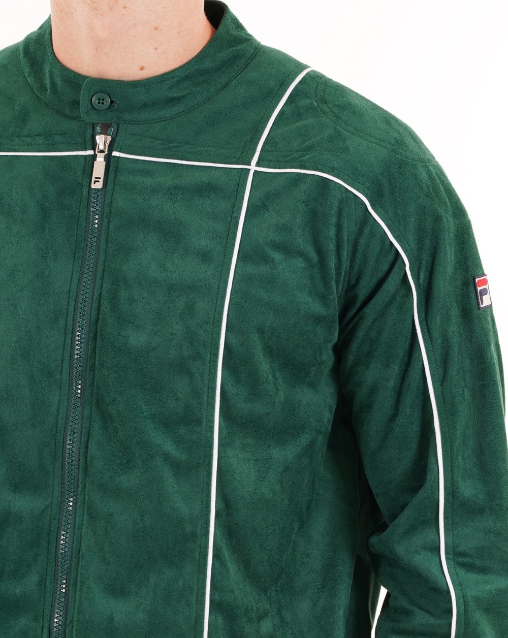 Fila Vintage Terrinda Track Top Deep Green