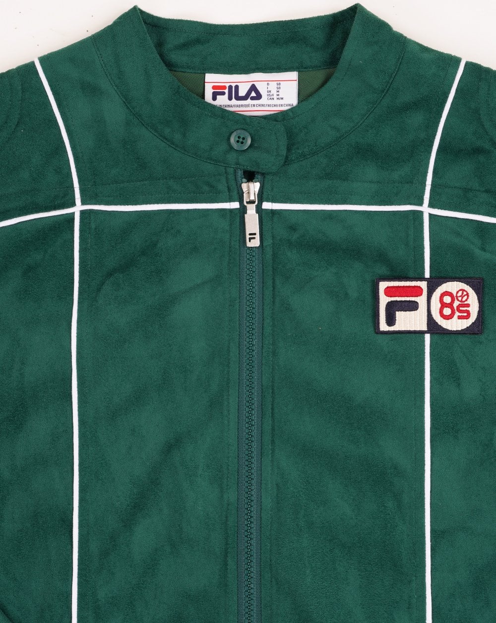 Fila Vintage Terrinda MK3 Pro Badged Track Top Deep Green