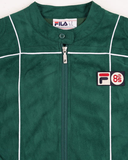 Fila Vintage Terrinda MK3 Pro Badged Track Top Deep Green