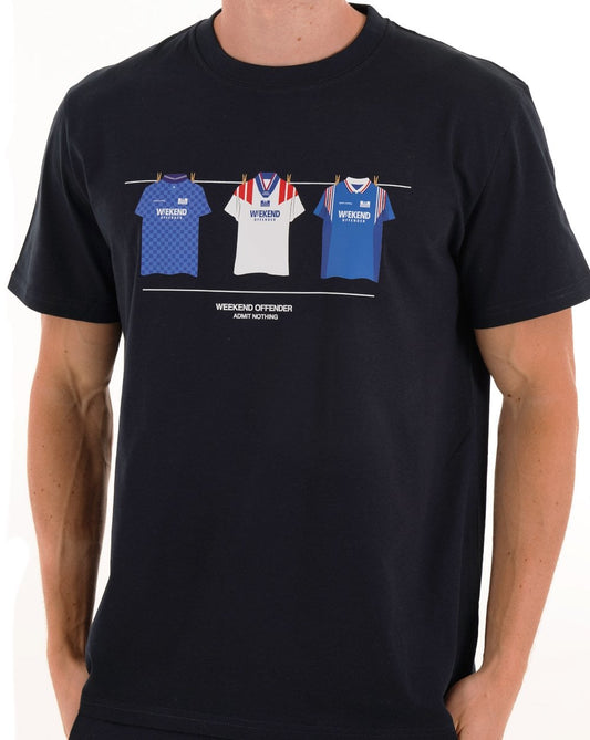 Weekend Offender Rangers T-shirt Navy Blue