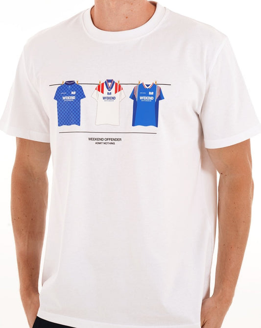 Weekend Offender Rangers T-shirt White