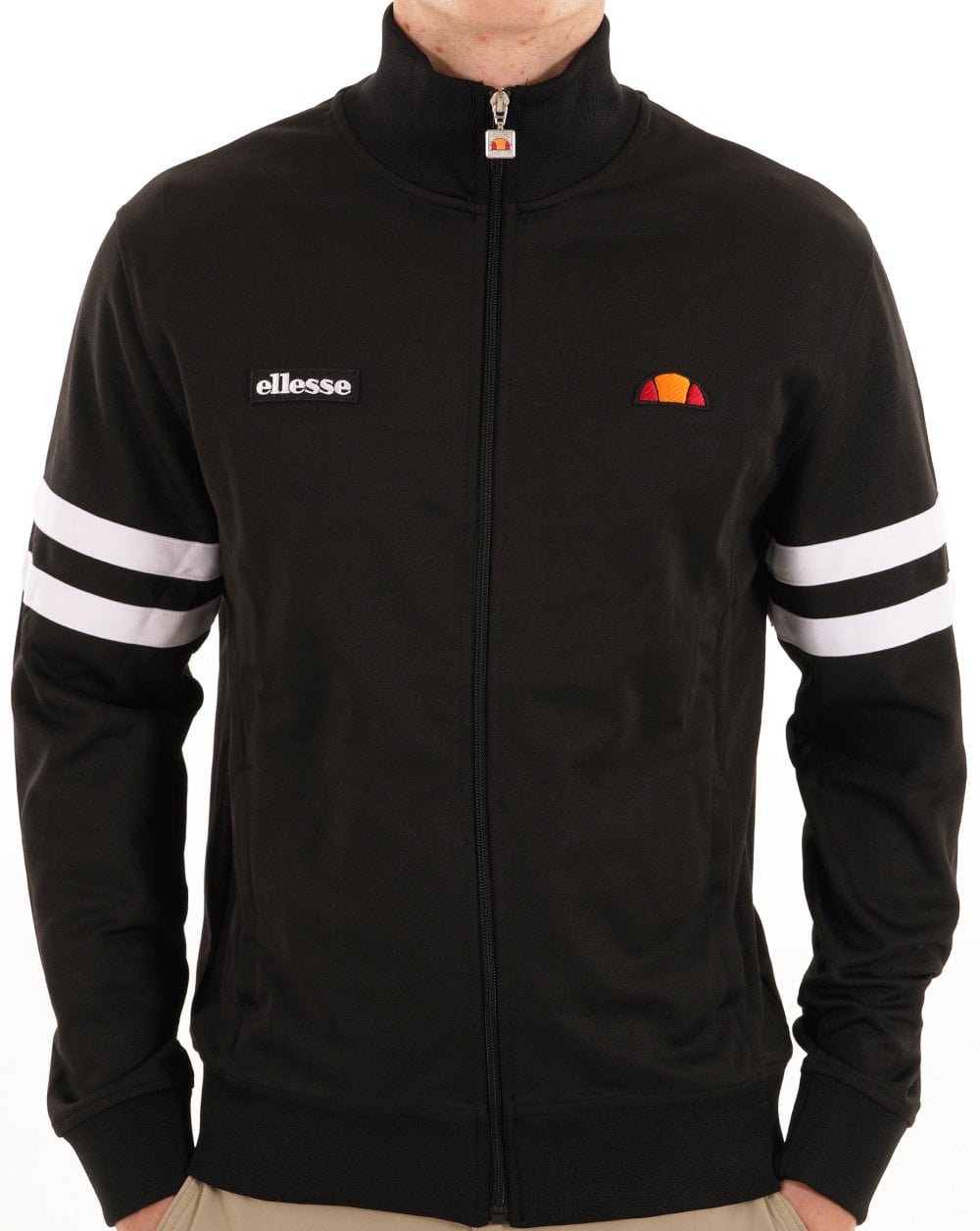 Ellesse Roma Track Top Black/White