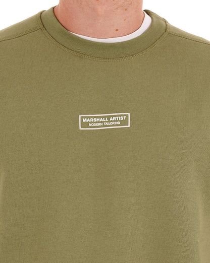 Marshall Artist Siren Crew Sweat Clay Green