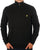 Lyle & Scott Cotton Merino 1/4 Zip Jumper Jet Black