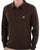 Gabicci Vintage Francesco Knitted Polo DK Brown