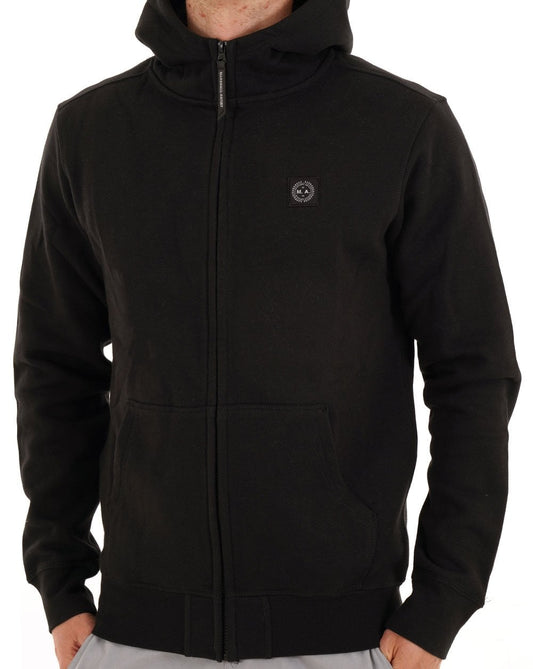 Marshall Artist Marchio Full Zip Hoodie Black