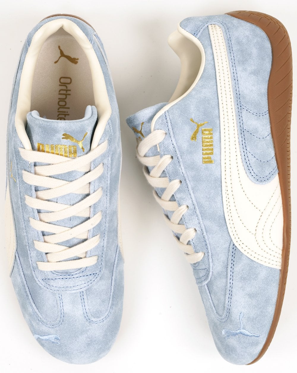Puma Speedcat OG Trainers Blue Alpine Snow