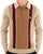 Gabicci Vintage Searle Knitted Polo Linen