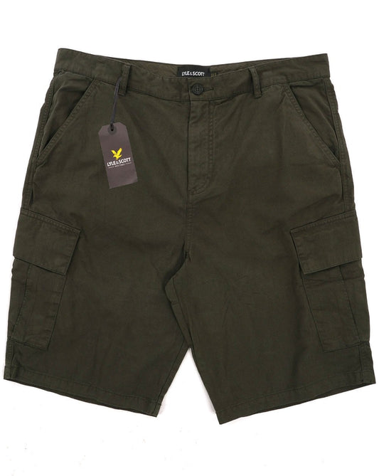 Lyle & Scott Cargo Shorts Olive Green