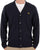Lyle & Scott Cotton Merino Cardigan Dark Navy