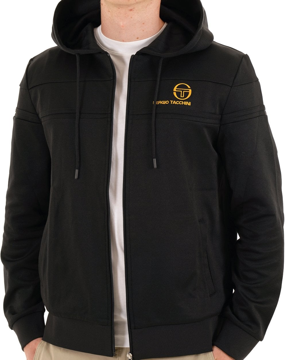 Sergio Tacchini Masters Hood Black gold