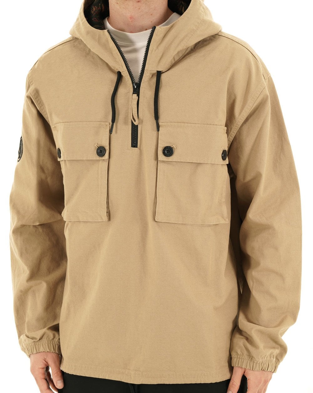 Pretty Green Hatton Smock Stone