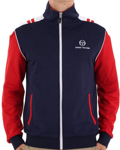 Sergio Tacchini Drive Track Top Navy Blue