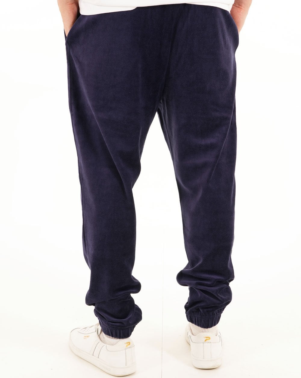 Fila Vintage Premium Velour Track Pants Navy