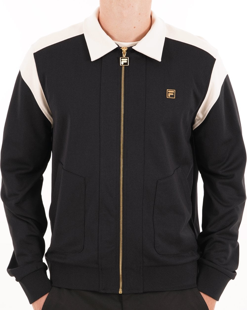 Fila Gold Morton Track Top Black/Tofu