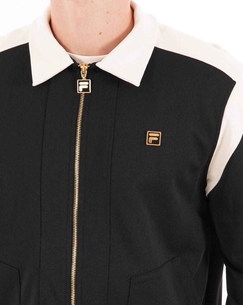 Fila Gold Morton Track Top Black/Tofu