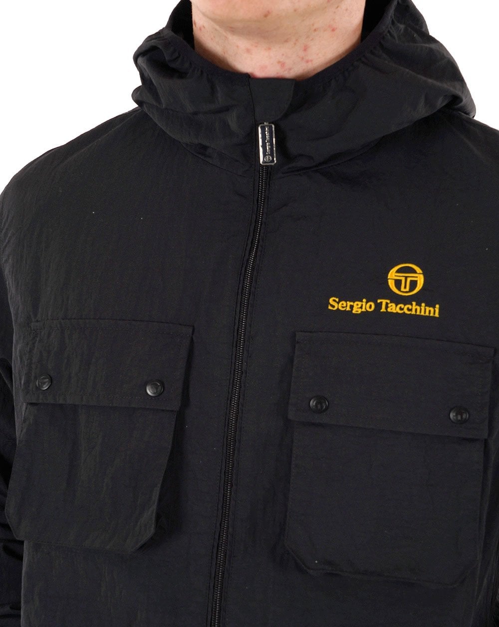 Sergio Tacchini Terrace Pocket Jacket Black