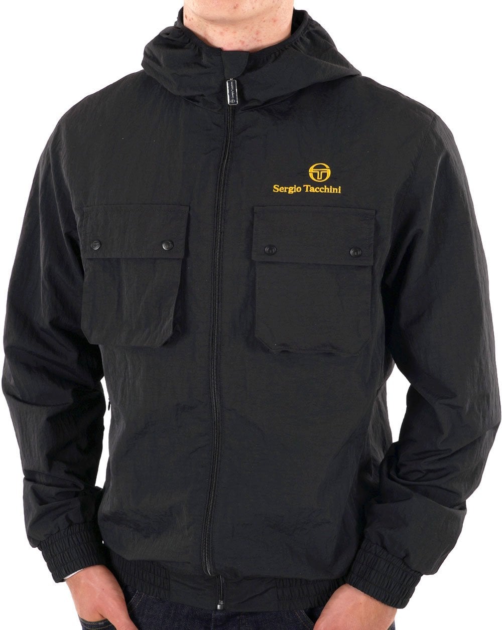 Sergio Tacchini Terrace Pocket Jacket Black