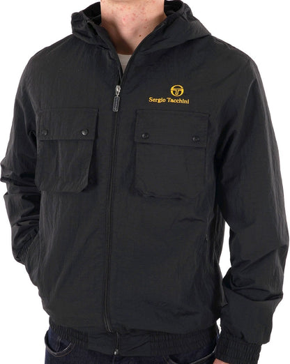 Sergio Tacchini Terrace Pocket Jacket Black