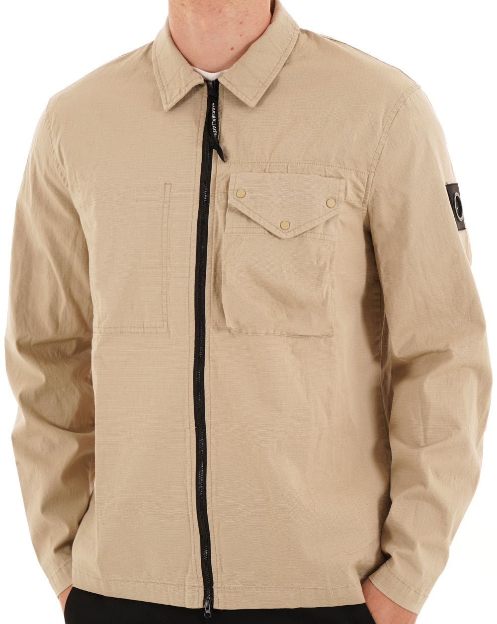 Marshall Artist Vena Overshirt Stone