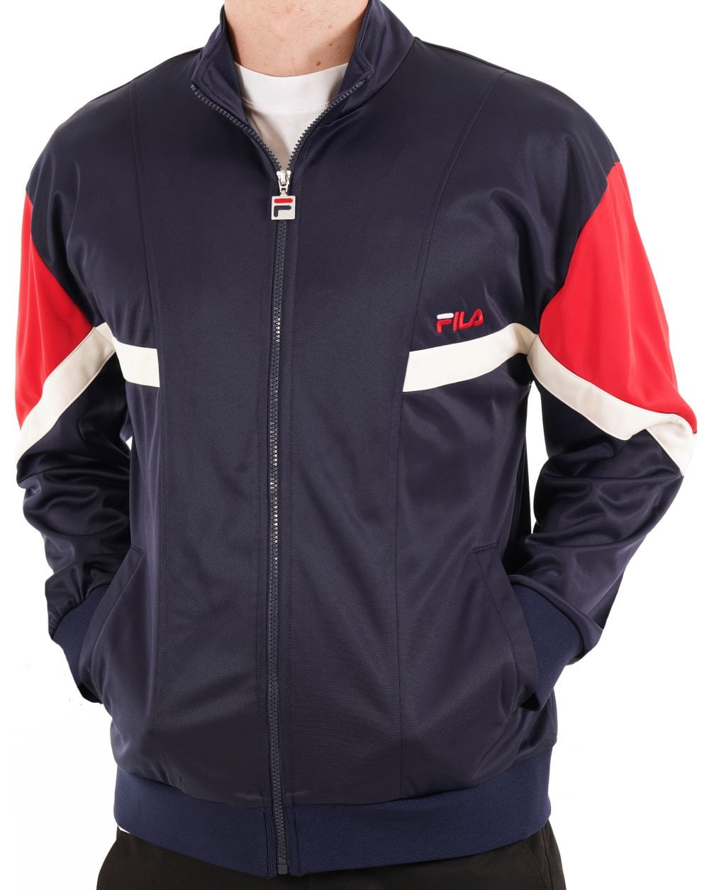Fila Vintage Albarn Track Top Navy