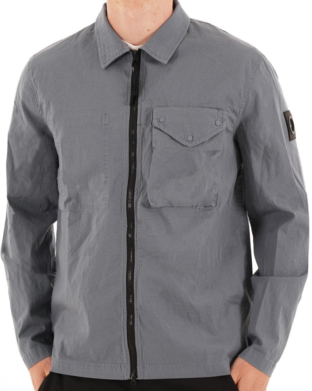 Marshall Artist Vena Overshirt Airforce Blue