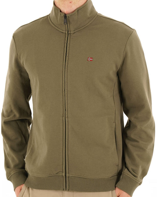 Napapijri Balis Full Zip Sweat Tea Leaf