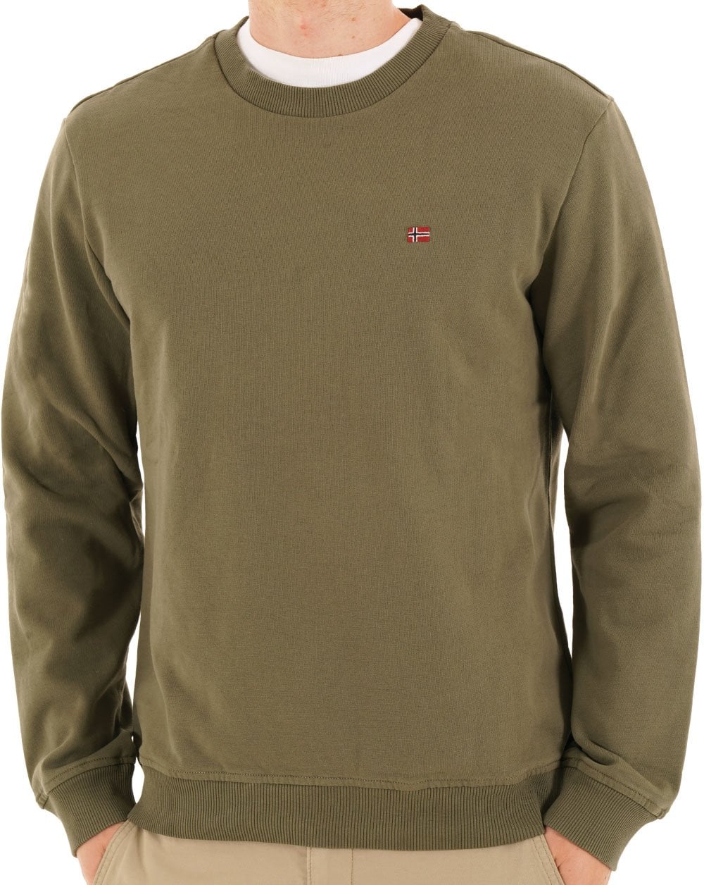 Napapijri Balis Crew Sweat Tea Leaf