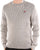 Fila Vintage Lenticular Rib Crew Knit Gardenia Navy