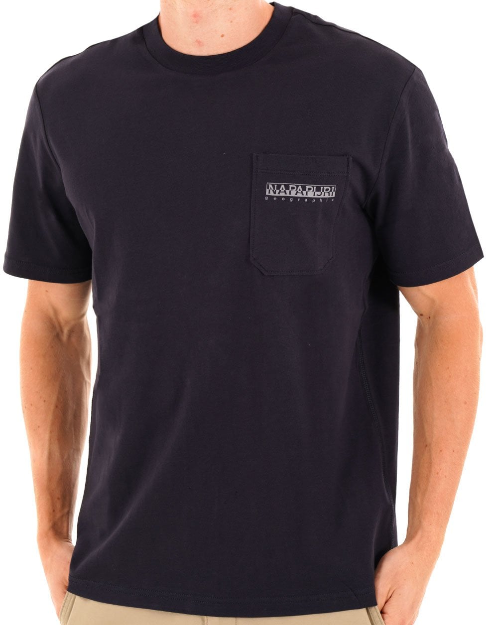 Napapijri Fanes T Shirt Navy Blue