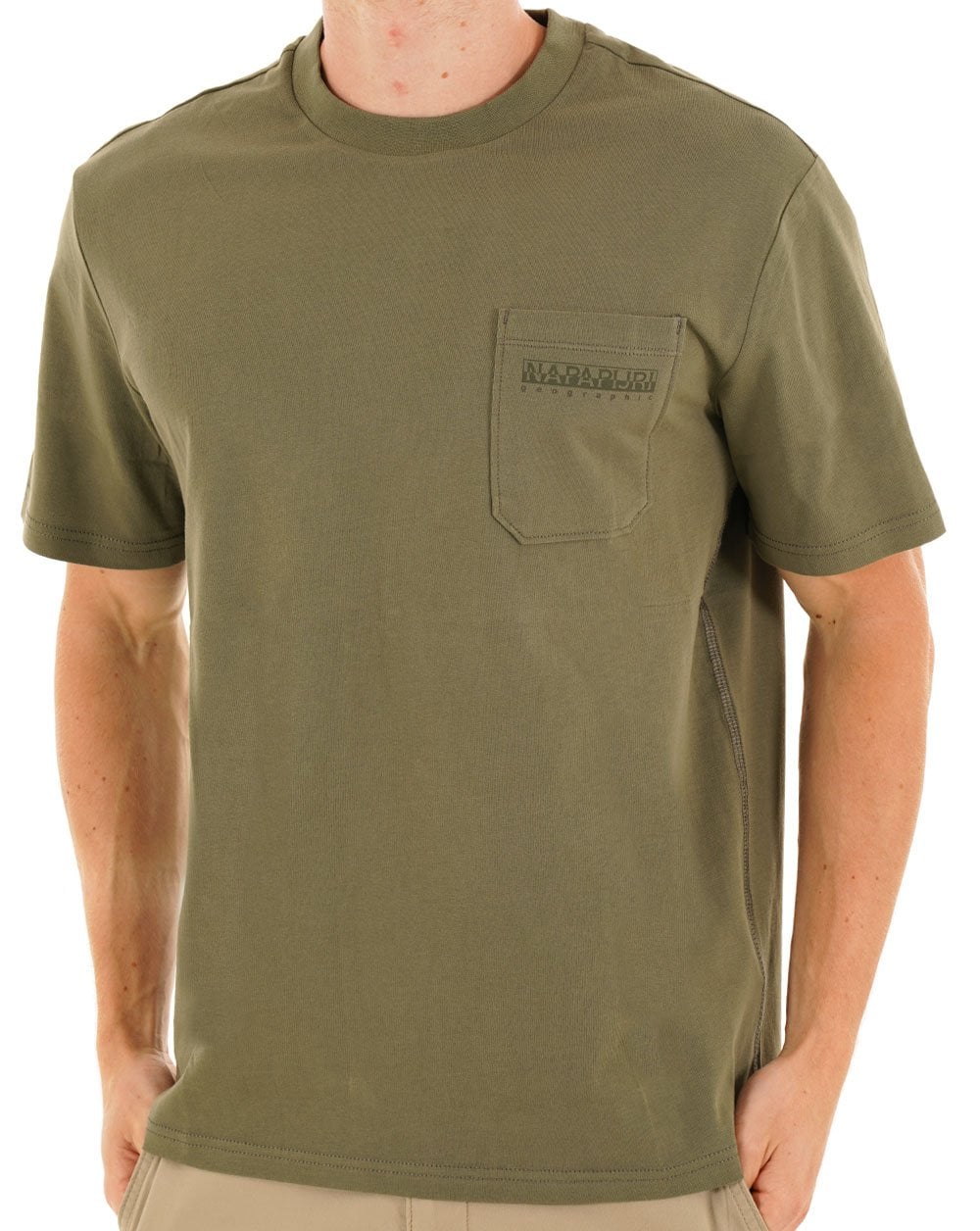 Napapijri Fanes T Shirt Tea Leaf