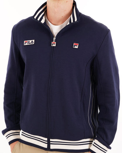 Fila Vintage Settanta Funnel Track Top Navy