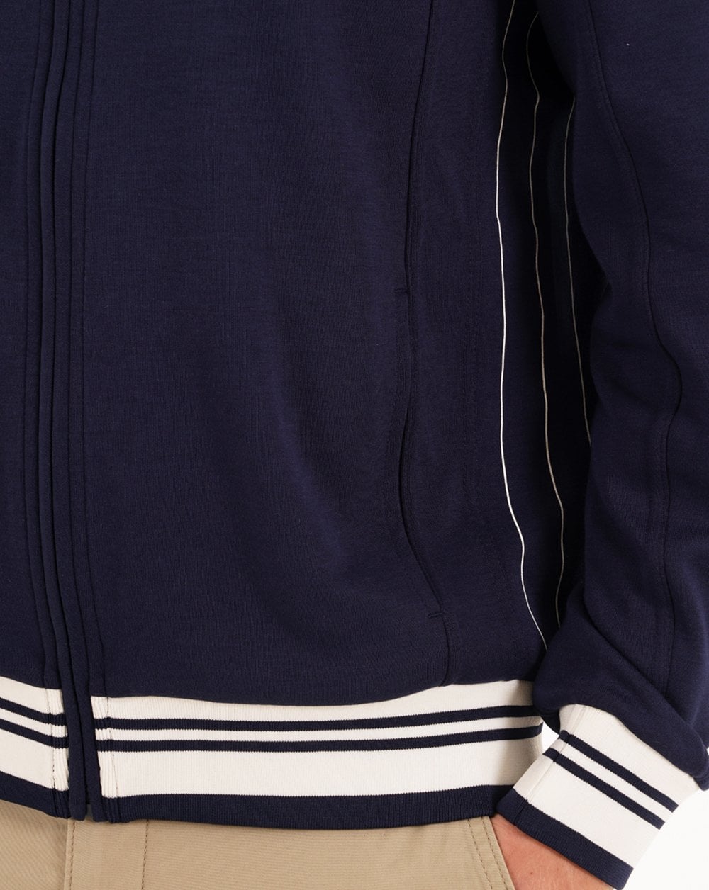 Fila Vintage Settanta Funnel Track Top Navy