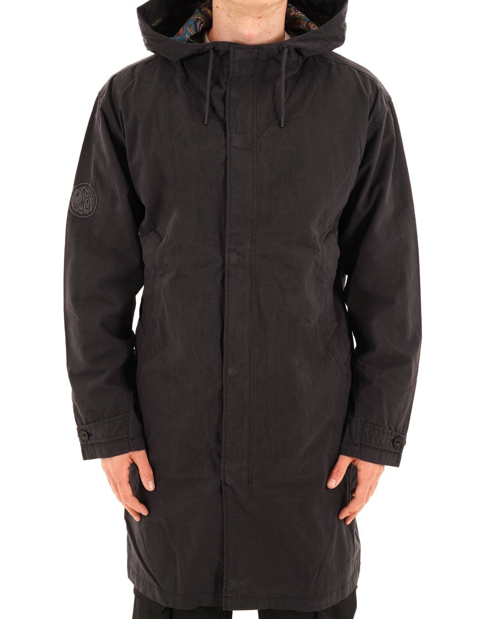 Pretty Green Feltham Parka Black