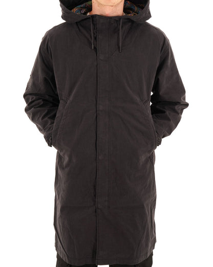 Pretty Green Feltham Parka Black