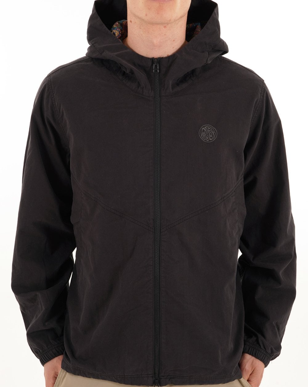 Pretty Green Feltham Hooded Jacket Black