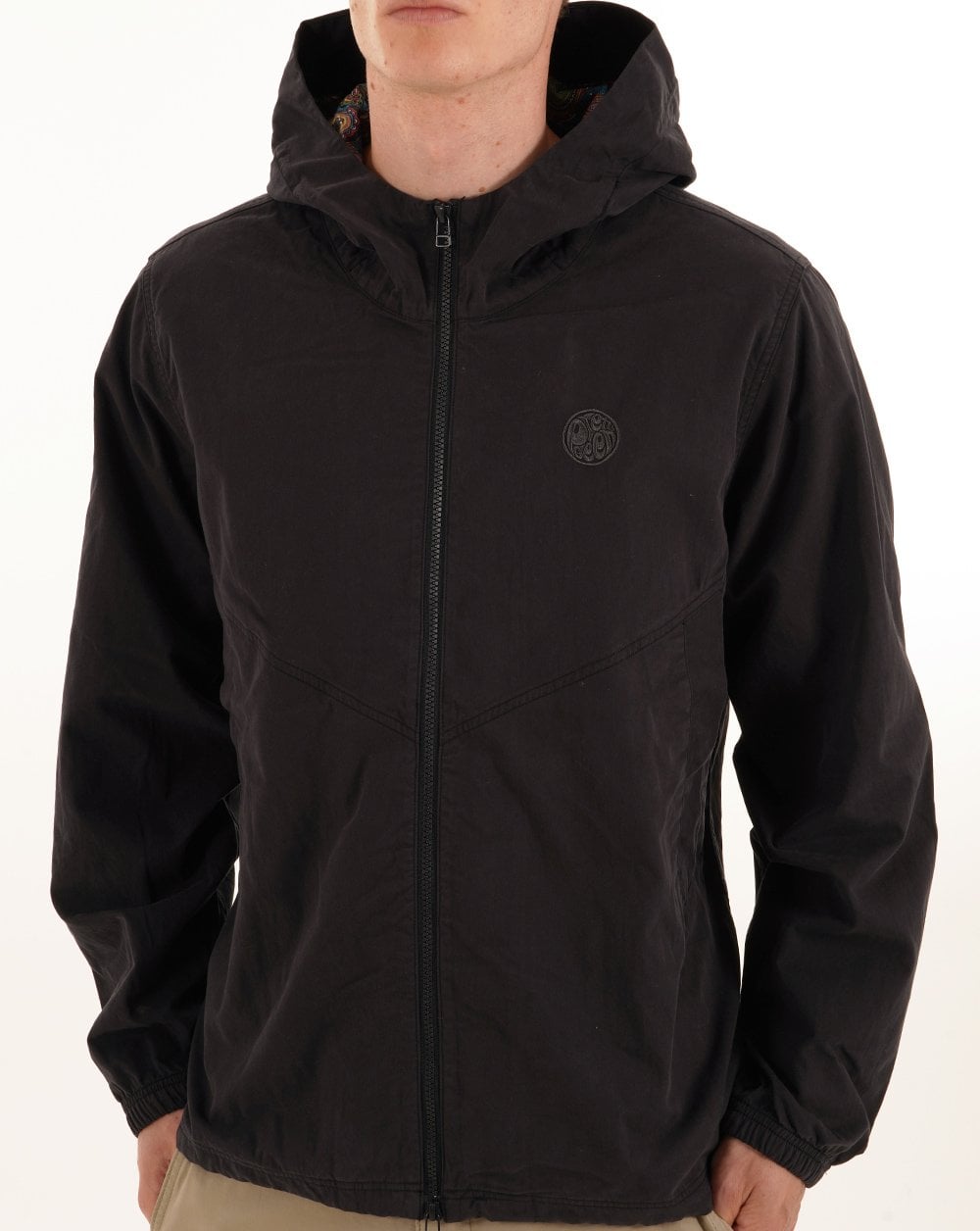 Pretty Green Feltham Hooded Jacket Black