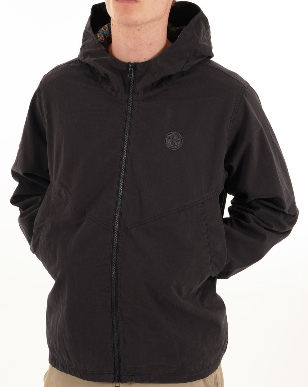 Pretty Green Feltham Hooded Jacket Black