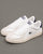 Lacoste Baseshot Pro Leather Trainers White/Navy