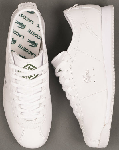 Lacoste Club Low Leather Trainers White