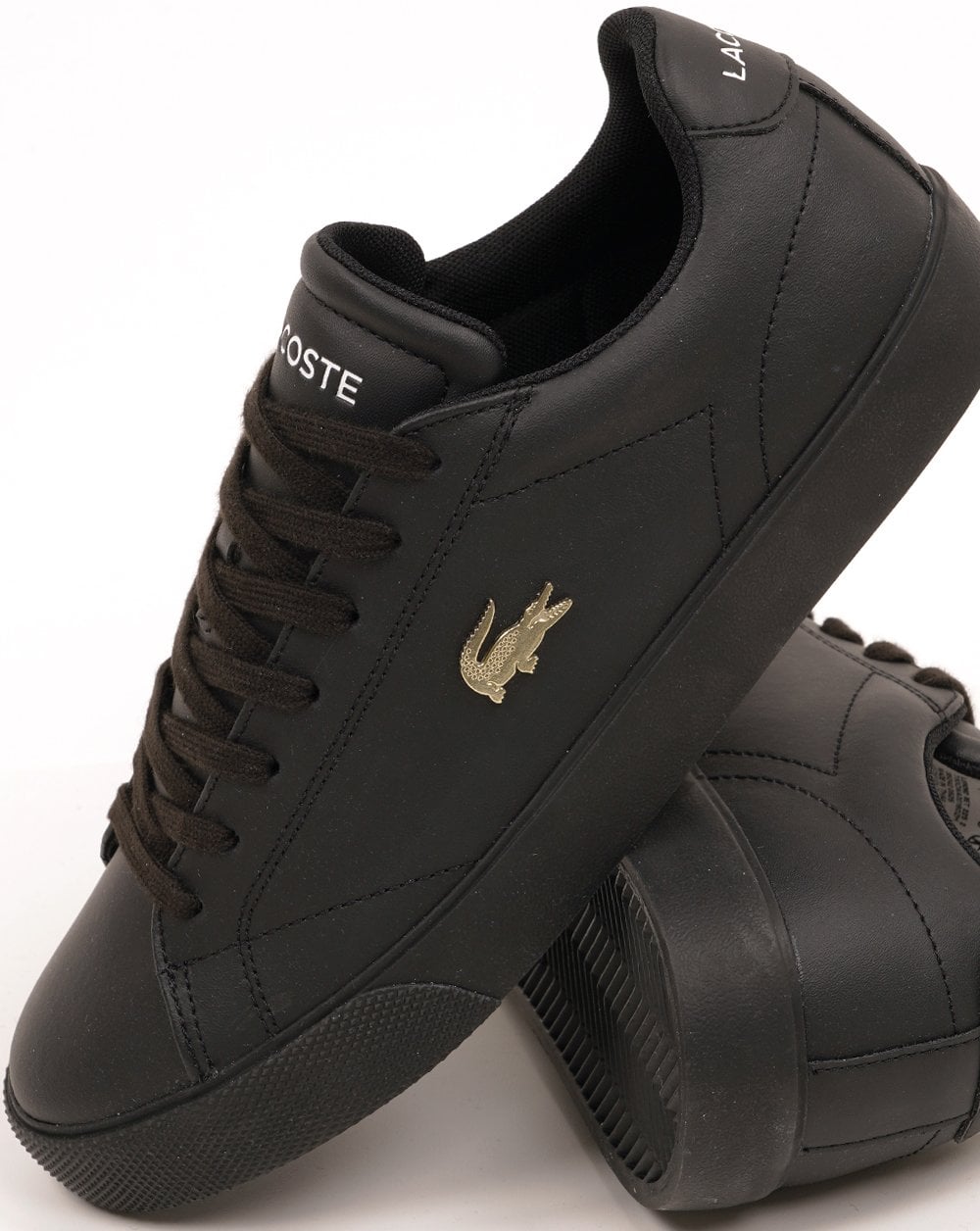 Lacoste Lerond Set Trainers Black/Black