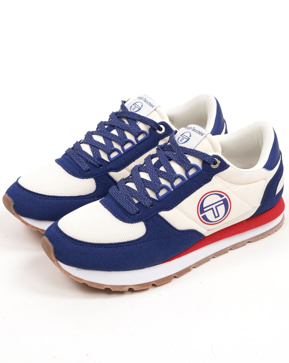 Sergio Tacchini Venezia Trainers White / Blue / Red