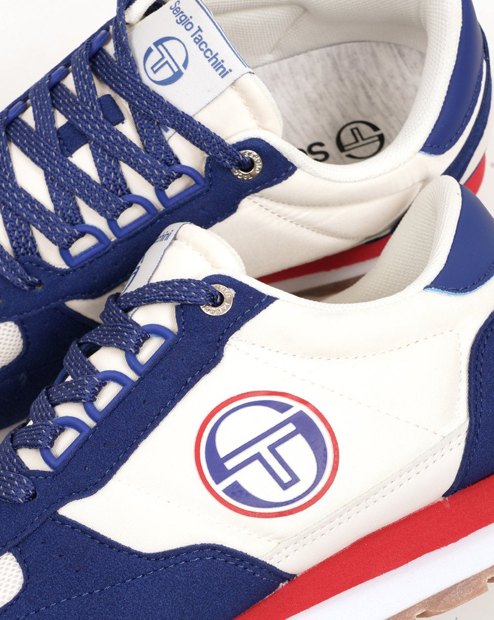 Sergio Tacchini Venezia Trainers White / Blue / Red