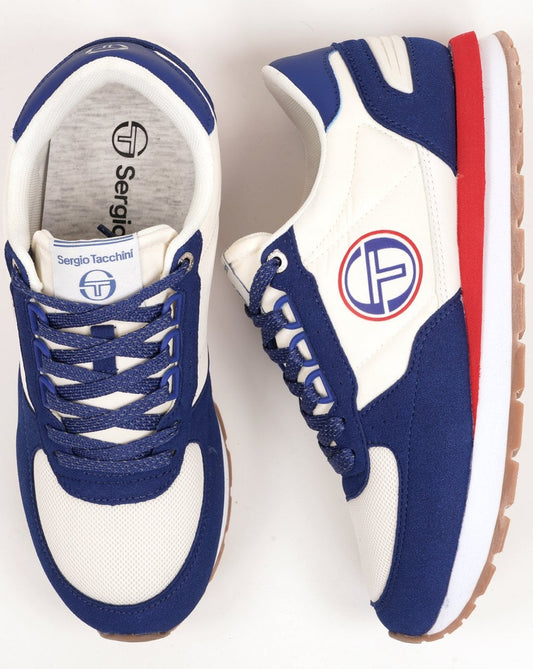 Sergio Tacchini Venezia Trainers White / Blue / Red