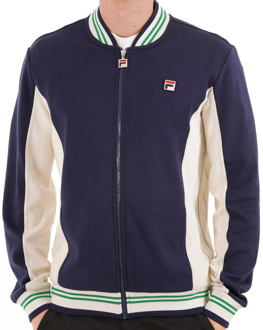 Fila Vintage Mk1 Settanta Track Top Navy/Gardenia