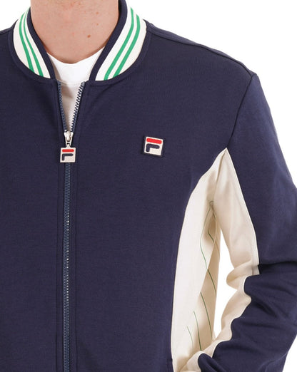 Fila Vintage Mk1 Settanta Track Top Navy/Gardenia