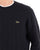 Lacoste Cable Knit Carded Wool Jumper Navy